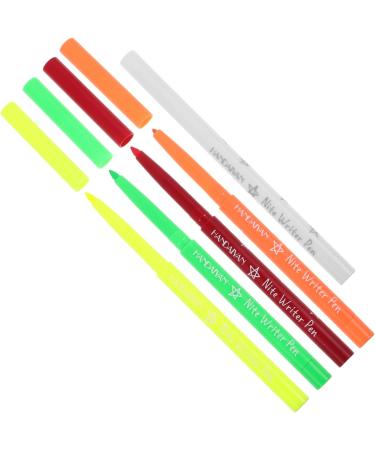 FOMIYES 15 Pcs Halloween Paint Pen Fluorescence Eyeliner Make up Highlighter Eyeliner Fluorescence Plastic 12.00X0.80X0.80CMx3pcs Assorted Colorx3pcs - Buy Online on GoSupps.com