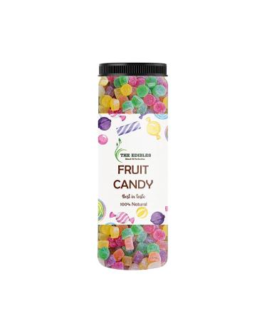 The EDIBLES Mixed Fruits Candy Khati Mithi Goli Packet 250 gm Kids Candy Toffee Jar Box Khati Meethi Fruits ki Goliyan Candies_Packing May Vary