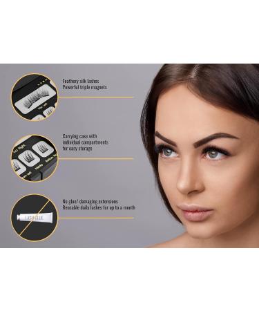 Shop Reusable Magnetic Eyelashes | 3D & 5D Extensions Kit | Easy Application No Glue Needed - Buy Online on GoSupps.com
