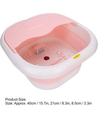 Masseur De Pieds Seau De Bain De Pieds Pliable Temp rature Constante Seau De Trempage De Pieds Portable Pour la Maison(EU-rose) EU rose - Buy Online on GoSupps.com