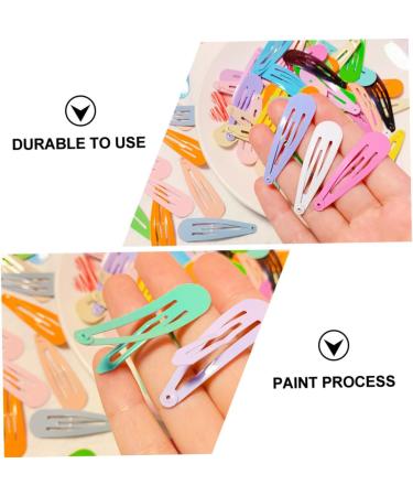 Beaupretty Kids Hair Accessories clip set snap pin decorative barrette snap prong clips bow clip snap bobby snap clips girls drop clips alloy decorate non-slip Colored Hair Clips - Buy Online on GoSupps.com