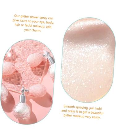 FOMIYES Makeup Shimmer Spray 4pcs High Gloss Dusting Highlighter Loose Powder Highlight Powder Spray Miss Fragrance Make up 7.5x7cm x4pcs Whitex4pcs - Buy Online on GoSupps.com