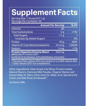 Xyngular Clear Protein Blue Raspberry 20g Bag - Buy Online on GoSupps.com