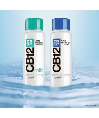 CB12 Mild Mint Mouthwash 250ml - Fresh Breath & Oral Care | International Shipping Available - Buy Online on GoSupps.com