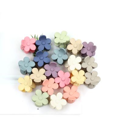 inSowni 20 Pack Small Plastic Flower Hair Claws Clips Barrettes - Nonslip Strong Hold Hair Accessories for Women, Girls, Teens, Kids - Buy Online on GoSupps.com