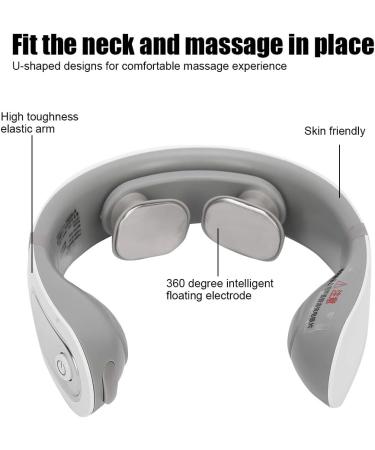 Intelligent Neck Massage Device - 42 C Electric Neck & Shoulder Massager for Relaxation | Best International Shipping - Buy Online on GoSupps.com
