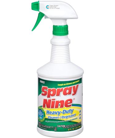 Spray Nine 26832 Heavy Duty Cleaner/Degreaser and Disinfectant - 32 oz (Pack of 4) - Buy Online on GoSupps.com