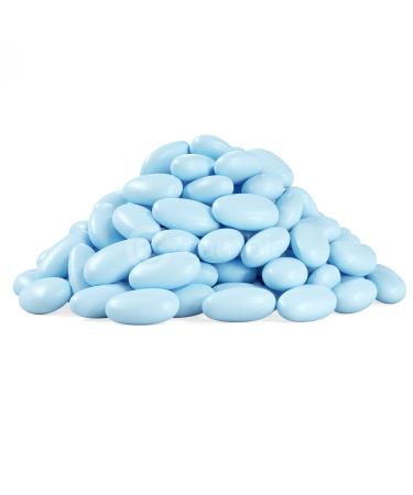 Cambie Jordan Almonds | Pastel Blue Candy Almonds in Assorted Colors | Premium Roasted Almonds with a Sweet Sugar Coating | For Weddings, Parties and Holidays (1 lb) 1 Pound (Pack of 1)