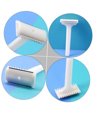 FRCOLOR 50 Pcs Disposable Skin Shavers & Wax Burners | Men's Razors Reusable Straws & More | International Shipping - Buy Online on GoSupps.com