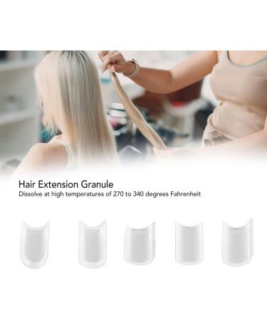 Keratin Beads for Hair Extensions U Tip Keratin Clear Granule Beads Fusion Keratin Bonds Extensions Resin Transparent Keratin Glue Tips Hot Extensions Tool for Nail Design Thermal Bonding - Buy Online on GoSupps.com