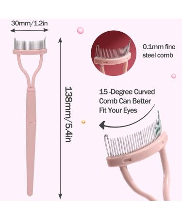 Premium Eyelash Beauty Tools | Stainless Steel Eyelash Separator & Comb | Professional Eye Makeup Accessories for Women - Buy Online on GoSupps.com