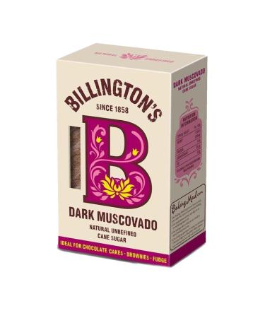 Billingtons Dark Muscovado Sugar 500g x 3