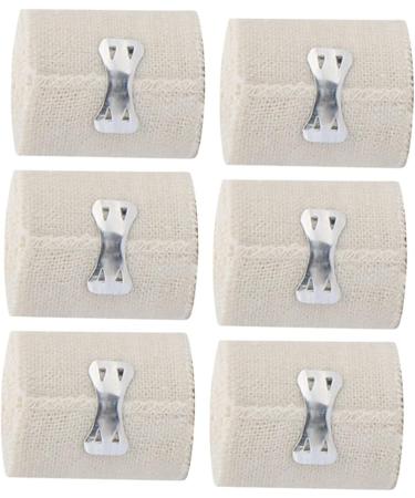 Healvian 12 Rolls Ankle Support Wraps - Cohesive Medical Compression Mat Elasticity & Extra Clips for School Supplies | International Shipping Available - Buy Online on GoSupps.com