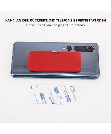GERUI 2.0 Diopter Reading Glasses for Men & Women - Mini Rimless Nose Clip Monocle Aid in Red - Buy Online on GoSupps.com