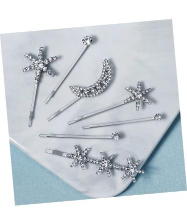 Housoutil 3 Sets Fringe Bobby Pin Hair Barrettes Women Hair Accessories Rhinestone Barrettes Womens Hair Clips Star Hair Clips Womens Barrettes for Hair Side Clip Alloy Girl Issue Card - Buy Online on GoSupps.com