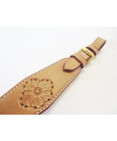 Buy PS Horse Articles Gold Edition Soft Leather Padded Flower Noseband - Chocolate Brown - Buy Online on GoSupps.com
