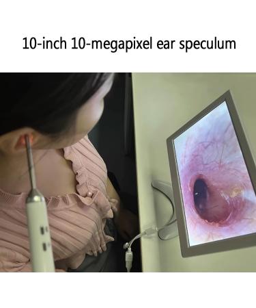Professional Digital Otoscope Ear Wax Camera - 10 HD Display 3.2mm Lens 10MP Image & Screen Recording - Ideal for Adults | International Shipping Available - Buy Online on GoSupps.com