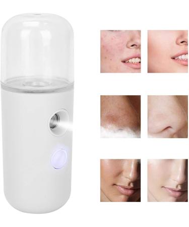 Nano Facial Mister Mini Facial Steamer Facial Mist Sprayer Handy Moisturizing Mist Sprayer Atomization Eyelash Extensions Skin Care Steamer USB Rechargeable (Water Supplementer) (30ml) - Buy Online on GoSupps.com
