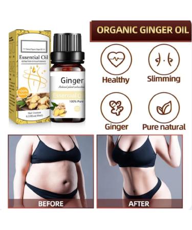 Buy GFOUK Turmeric Detox Oil for Abdominal & Lymphatic Drainage | Slimming Ginger Massage Oil - International Shipping Available - Buy Online on GoSupps.com