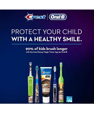 Oral-B Kids Star Wars Mandalorian Toothbrushes, Soft Bristles for Children 3+, Pack of 6 - Buy Online on GoSupps.com