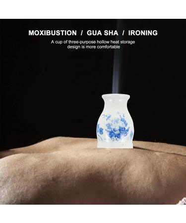 Moxibustion Cup - Homsfou Portable Moxibustenbecher Tool for Guasha & Moxibustion Treatment | Chinese Style Burner - Buy Online on GoSupps.com