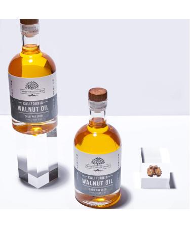 Fresh Vintage Farms Walnut Oil - Cold Pressed California Grown | Ideal for Cooking, Baking, Grilling, Dipping & Salads - Buy Online on GoSupps.com
