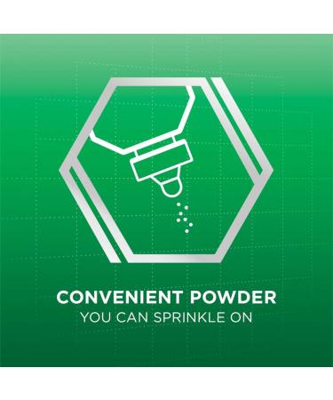 Super Poligrip Denture Adhesive Powder Extra Strength 1.6oz Container - Buy Online on GoSupps.com