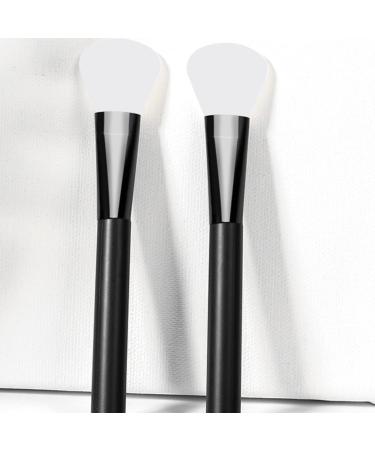 Cleaning Brush 15 pcs Skin Treatment face Lotion applicator Brush for Cream Foundation Facial Cleansing Brush Cream Brush Silicone Face (Color : Blackx2pcs Size : 14.5x3cmx2pcs) 14.5x3cmx2pcs Black - Buy Online on GoSupps.com