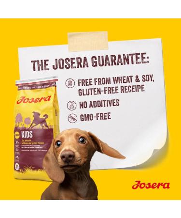 Josera Kids Puppy Food (12.5 kg) | Super Premium Dry Dog Food for Medium & Large Breeds | Wheat-Free | International Shipping Available - Buy Online on GoSupps.com