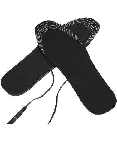 Heated Shoe Insoles USB Foot Warming Pad Mat for Outdoor Sports - Size S (35-40) - Buy Online on GoSupps.com