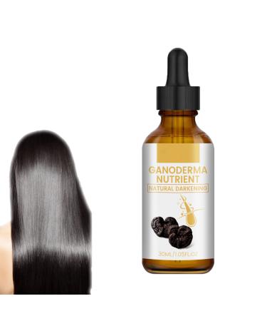 1/2/3PCS Hair Darkening Serum, Darka Anti-greying Hair Serum, Gray Hair Reverse Essence, Ganoderma Nutrient Natural Darkening Serum, Darken Your Hair Naturally Without Harming Them (1PCS)