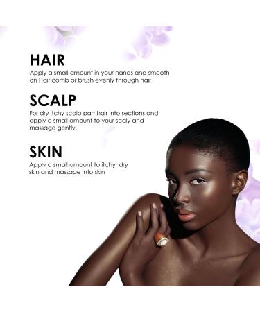 Hicks Edges Natural Hair & Scalp Diamond Oil | Breakage Prevention & Itch Relief | Long-Lasting Shine Hair Treatment - Shop Internationally - Buy Online on GoSupps.com
