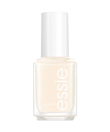 nail polish, limited edition spring 2021 collection, white pearl nail color with a shimmer finish get oasis
