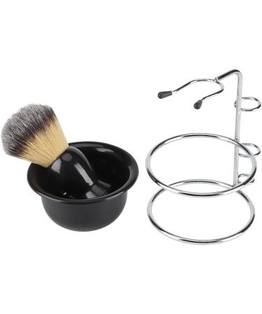 LIYJTK 4-Piece Stainless Steel Shaving Set - Manual Razor Brush & Bowl with Stand - Premium Grooming Kit for Men - Buy Online on GoSupps.com