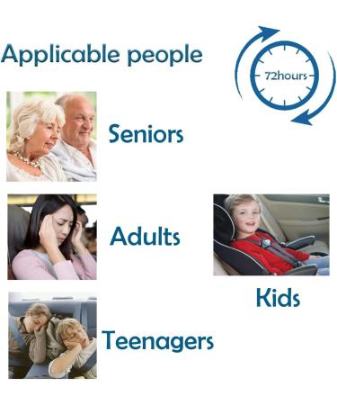 Motion Sickness Patches - Effective for Adults and Kids on Cruise - Travel Friendly (10Pcs) - Buy Online on GoSupps.com