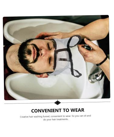 Didiseaon 8 Pcs Shampoo Funnel Home Hair Clients Hair Styling Apron Clear Funnel Ponytail Child or Headgear 57x25cmx4pcs Assorted Colorx4pcs - Buy Online on GoSupps.com