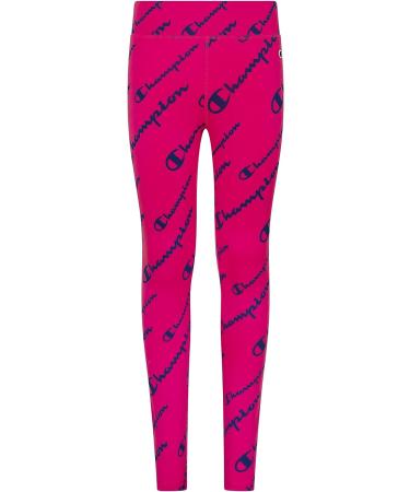 Champion Heritage Girls Performance Legging | Vivid Fuchsia Active Athletic Pant - Buy Online on GoSupps.com