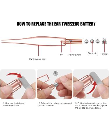Ear Wax Removal Kit with LED Light - 2 Sets for Baby & Family | Gentle Earwax Remover Tool - Buy Online on GoSupps.com