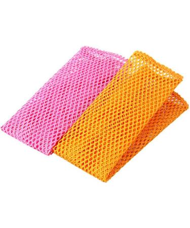 6PCS Dish Washing Net Cloths Dish Washing Sponges Dish Scrubber Dish Cloth Dual Sided Scrubber Pads Household Scrubber for Kitchen Kitchenware (Color : As Shown Size : 29CM) 29CM As Shown - Buy Online on GoSupps.com