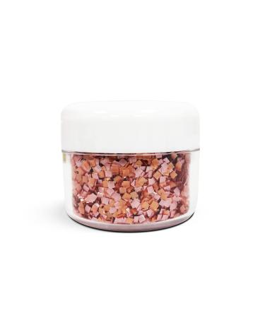 The Cake Decorating Co. Edible Glitter Squares 7g Rose Gold