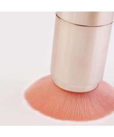 Verdant Touch Foundation Loose Powder Brush 5in1 Makeup Brush Set Portable Multifunctional Cosmetic Brush for Foundation Loose Powder Eyeshadow Eyebrow and Lip Electroplated Gold - Buy Online on GoSupps.com