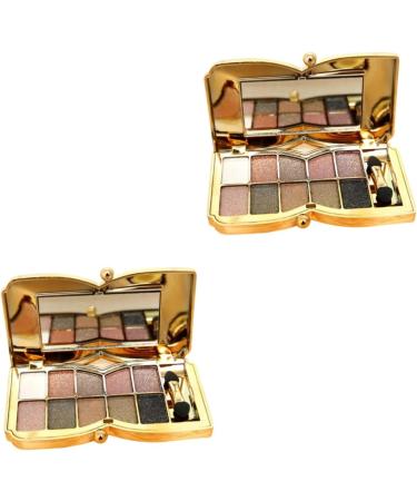 Healvian 2pcs Eye Shadow Palettes Eyeshadow Palette Eyeshadow Pallete - Buy Online on GoSupps.com