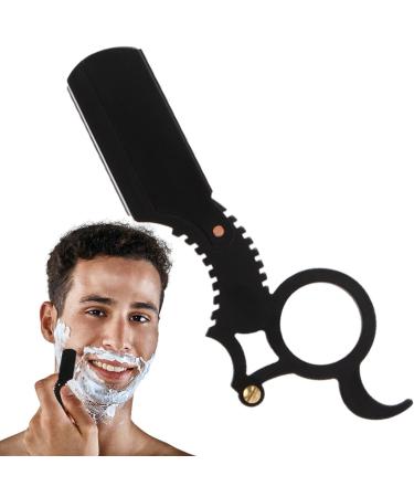 Fowybe Cut-Throat-Razierer professional crazier razor for thorough shaving-men's beauty products for at home camping outdoor adventure salon travel business trips