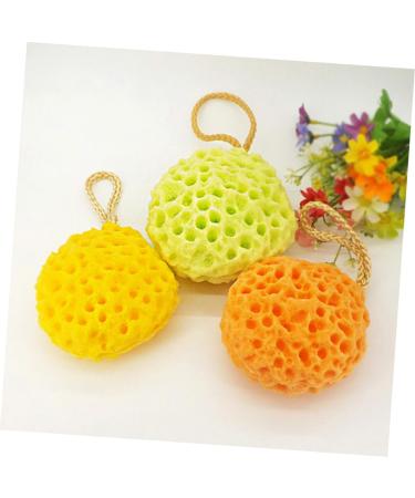 Beavorty Honeycomb Bath Sponge Set - 3pcs Shower Ball for Luxurious Bubbles | International Shipping Available - Buy Online on GoSupps.com