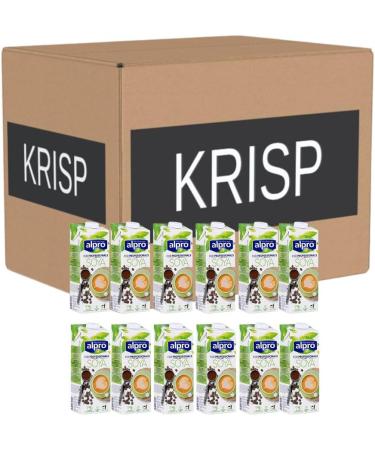 12 x 1 Litre Long Life Vegan Healthy Vitamin Soya Plant Milk Drink Non Dairy - Buy Online on GoSupps.com