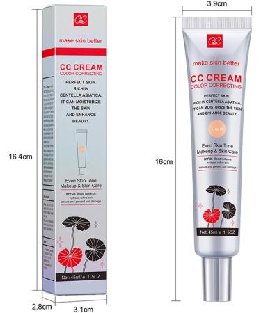 Concealer BB cr me fonc e avant le maquillage correcteur hydratant longue dur e couvrance compl te des pores invisibles maquillage CC cr me (lumi re) - Buy Online on GoSupps.com