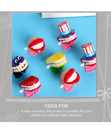 Shop Cute Wind-Up Zany Packbling Toys - 8 Funny Chattering & Jumping Party Favors for Kids | International Shipping Available - Buy Online on GoSupps.com