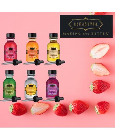 Kamasutra Cosmetics Oil of Love - Pink Strawberry Dreams 22ml | International Shipping Available - Buy Online on GoSupps.com