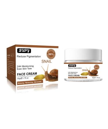 Snail face cream for skin care and hydrating snail cream