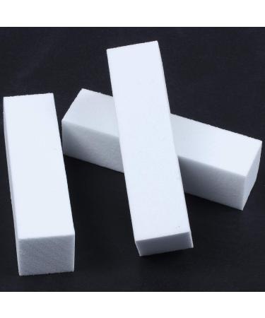 Kahdsvby 20 Pieces Polishing Sanding Files Block Pedicure Manicure Care Nail Art Buffer Polish White Nail File Nail Art Tips Manicure Pedicure - Buy Online on GoSupps.com